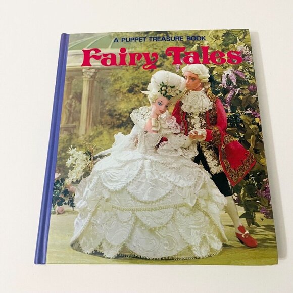 Vtg 1986 A Puppet Treasure Book Fairy Tales Tadasu Izawa and Shigemi Hijikata - Picture 1 of 16